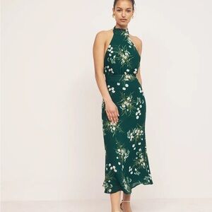 Reformation Halter Dress